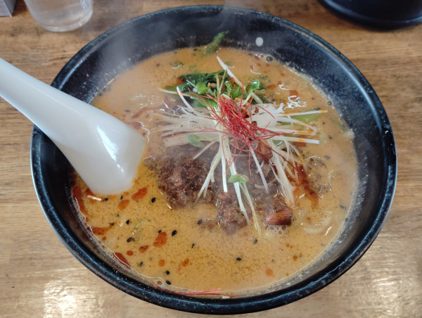 「カレー担々麺　　　900円」@担々麺 無坊の写真