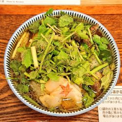 ツキノワグマの中華そば(醤油)