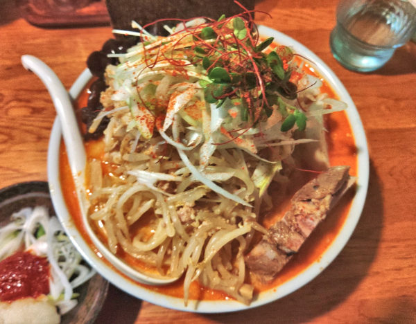 「【限定】白湯辛味噌 ￥1300」@麺屋 鶏口の写真