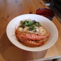 12月限定赤海老のエビみそらーめん