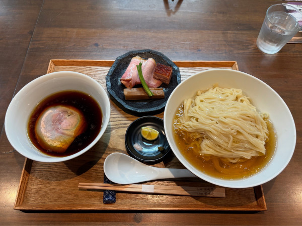 「つけ麺　麺大盛り」@らぁ麺 紫陽花の写真