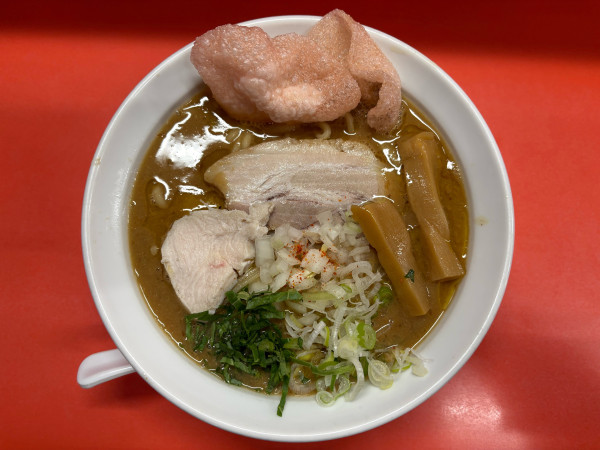 「濃厚白みそらーめん」@麺や 松辰の写真