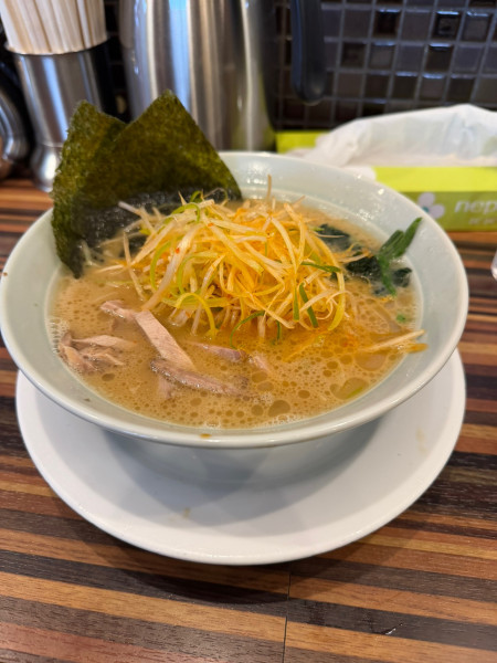 「ネギラーメン」@ラーメン堂 仙台っ子 六丁の目店の写真