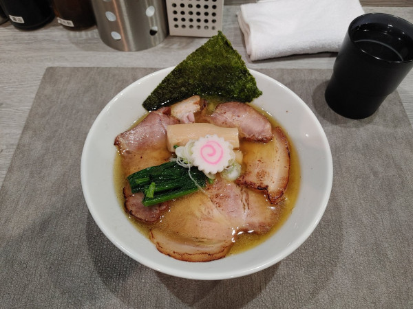 「塩チャーシュー　1340円」@手打ち 蓮の写真