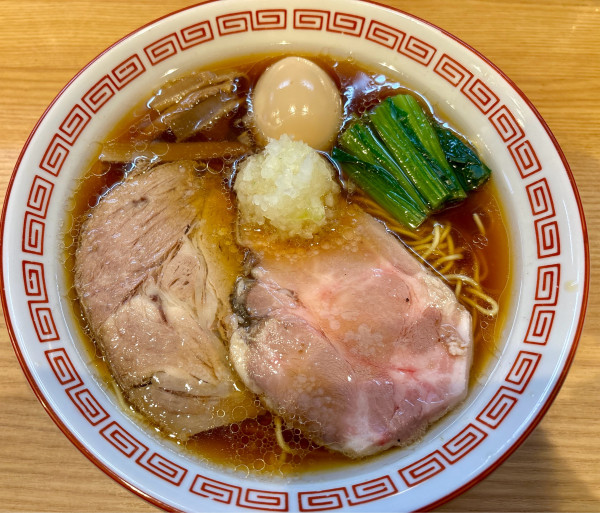 「中華そば味玉子」@中華そば えにしの写真