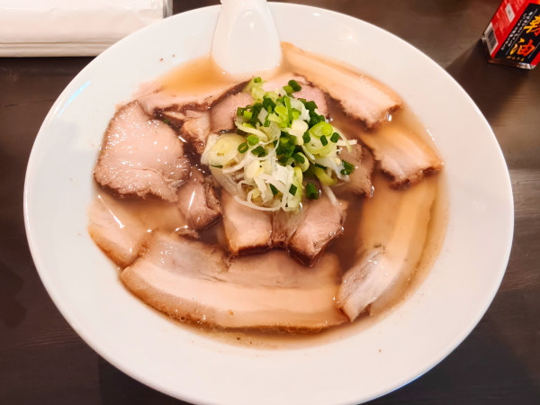 「チャーシューメン白だしスープ」@CAFE HAMBONEの写真