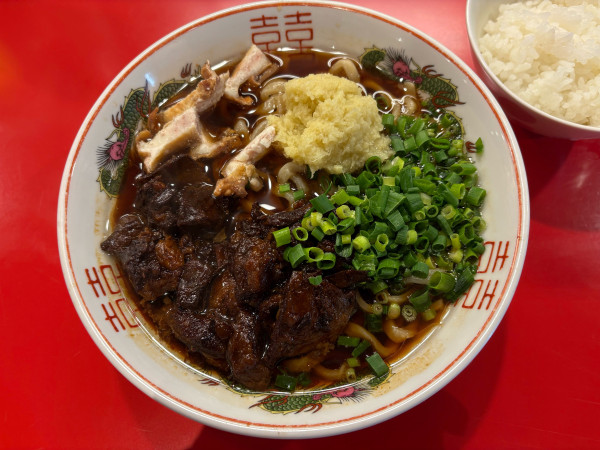 「肉そば」@燕参上の写真