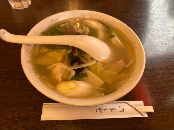「タンメン（麺固め）900円」@レストハウス みどりの写真