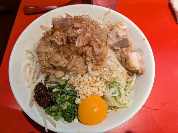 「まぜそば」@用心棒の写真