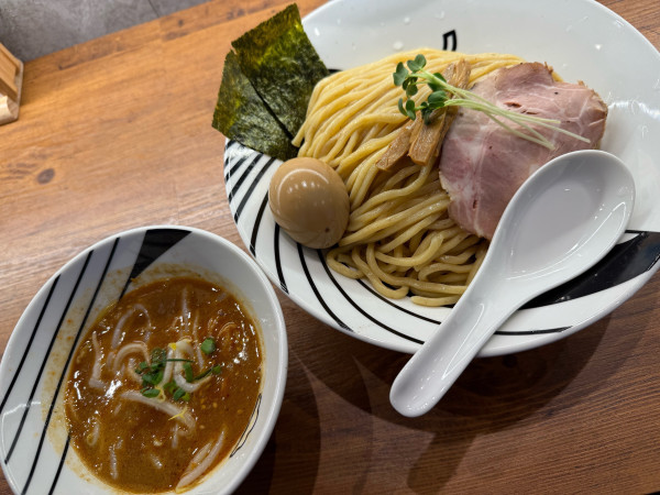 「辛いジャンつけ麺」@つけ麺 一頂 秋葉原店の写真