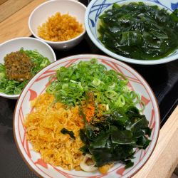 ぶっかけ 温•小 290円（30円割引クーポン利用）