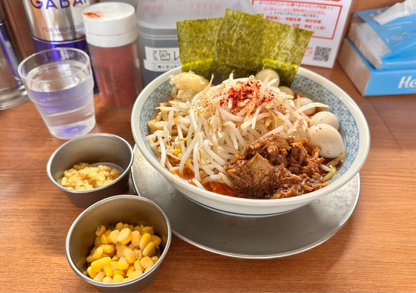 「辛味噌ラーメン＋うずらW」@ラーメン ぶぅさんの写真
