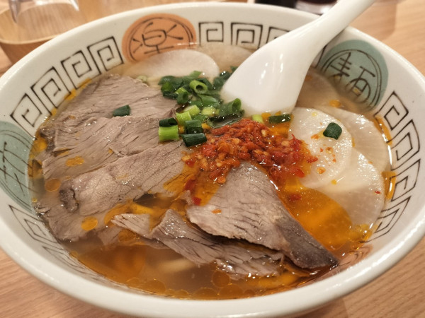 「赤　蘭州ラーメン」@林の日 蘭州拉麺の写真