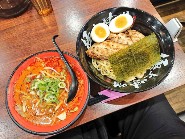 「特製濃厚辛味噌つけ麺」@札幌熟成味噌らーめん 匠神の写真