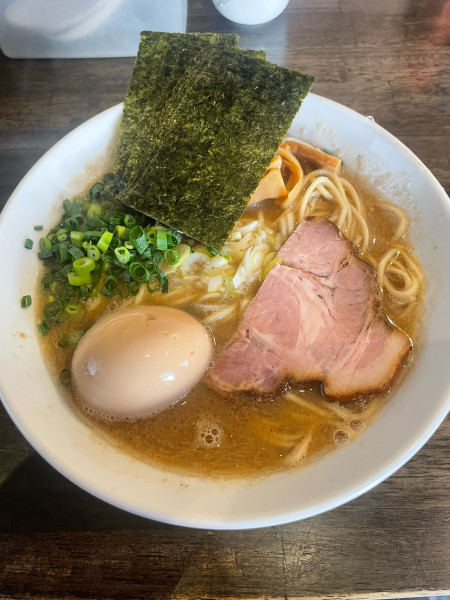 「味玉中華そば TP海苔」@吉田食堂の写真