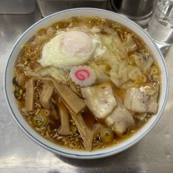 チャーシューワンタンメン（1000）玉子（100）竹の子（100