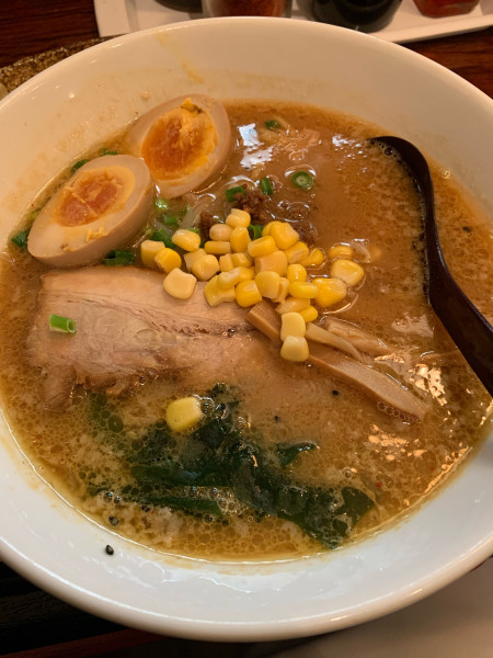 「札幌味噌らーめん(味たまご)」@みそ禅 勿来店の写真