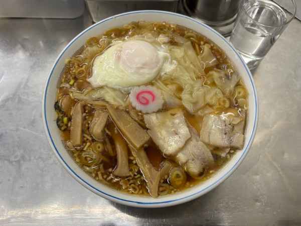 「チャーシューワンタンメン（1000）玉子（100）竹の子（100」@中華そば みたかの写真