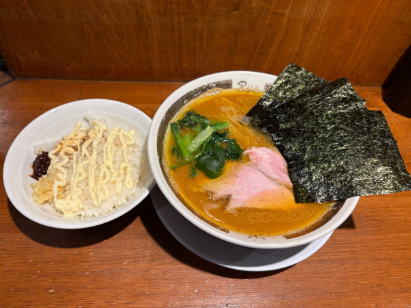 「ラーメン並950円 ライス並100円」@麺家 龍～Ryo～の写真
