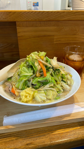 「濃厚スープの野菜ラーメン」@ラーメン そらのきの写真