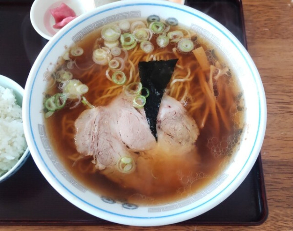 「中華そば 750円」@割烹 十文字の写真