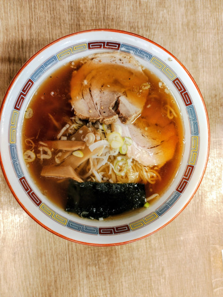 「醤油ラーメン」@宝華らぁめんの写真