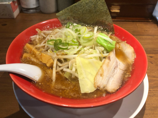 「味噌ラーメン」@旭川味噌ラーメン ばんから 池袋西口店の写真
