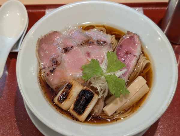 「紀州鴨そば」@燃えよ麺助の写真