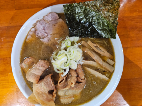 「甘海老の100SP」@一条流がんこラーメン金町の写真