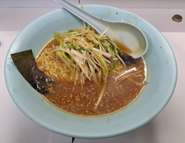 「ネギ味噌ラーメン小900円」@ラーメンショップ 平泉店の写真