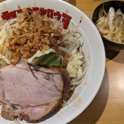 ラーメン（小）＋汁なし変更＋味付ネギ