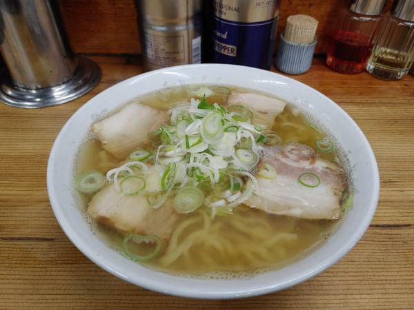 「支那そば　大盛り　1000円」@坂内食堂 喜多方本店の写真
