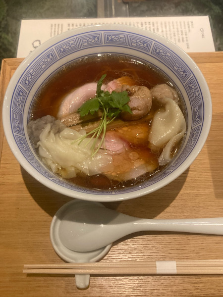 「特製醤油らぁ麺」@Japanese Ramen Noodle Lab Qの写真