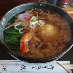 天ぷらそば 950円