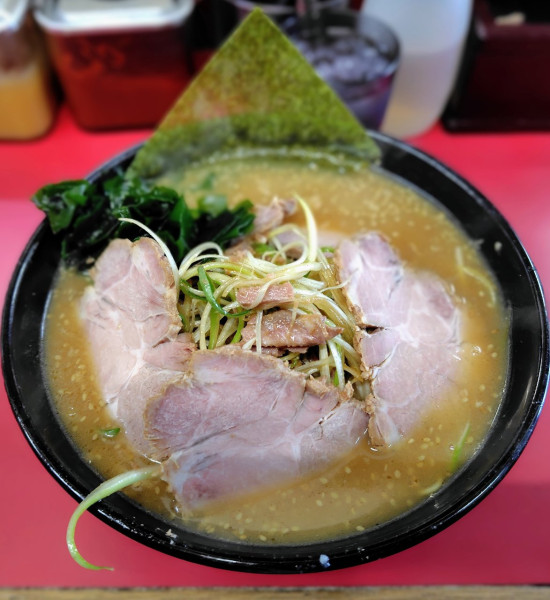 「ネギミソラーメン 1180円 チャーシュー 300円」@ラーメンショップ 大師店の写真
