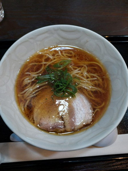 「ミニ新道らぁ麺＋シンハピール」@新道らぁ麺の写真