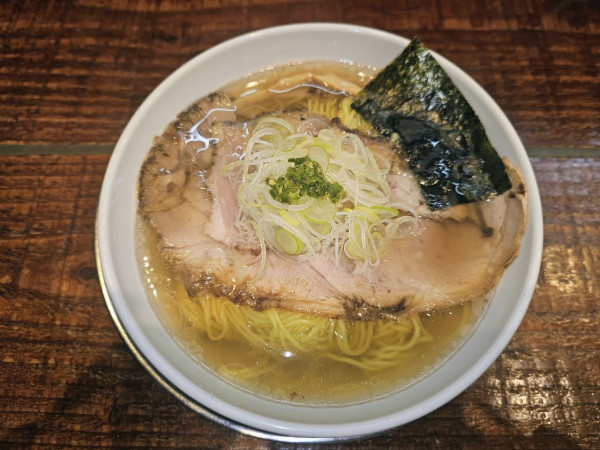 「A 清湯（塩）」@元祖一条流がんこラーメン たま館分店の写真