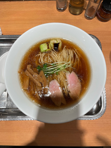 「鴨南醤油らーめん(980円)」@中華そば 瀧壺の写真