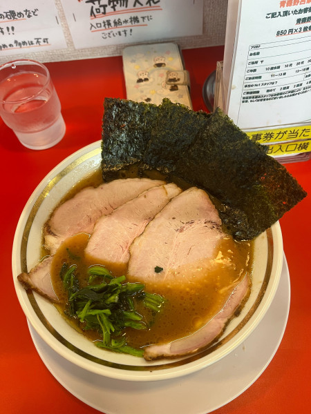 「チャーシュー麺並、硬濃」@青森野呂家 弘前店の写真