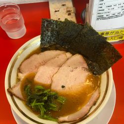 チャーシュー麺並、硬濃