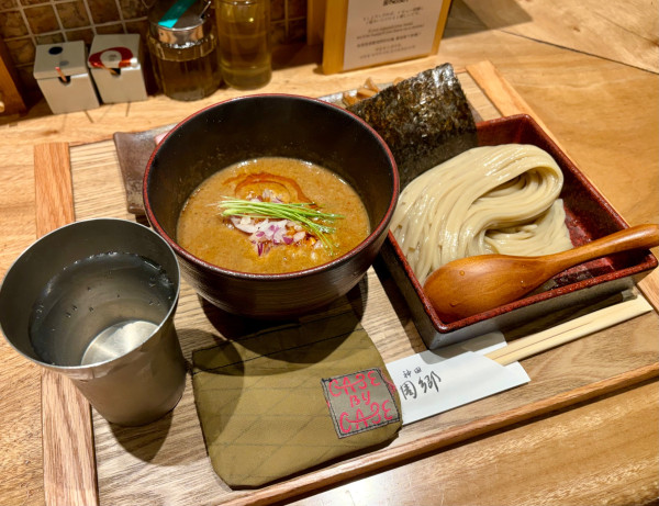 「辛つけ麺」@麺屋 周郷 神田店の写真