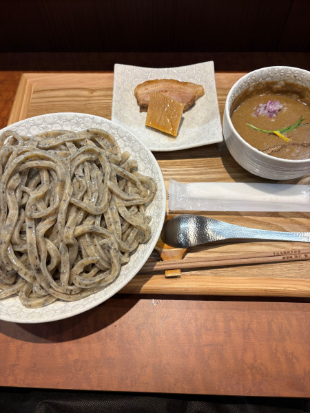 「御影つけ麺中カレー麺増し麺増し」@手打式特級多加水 御影麺 鏑矢の写真