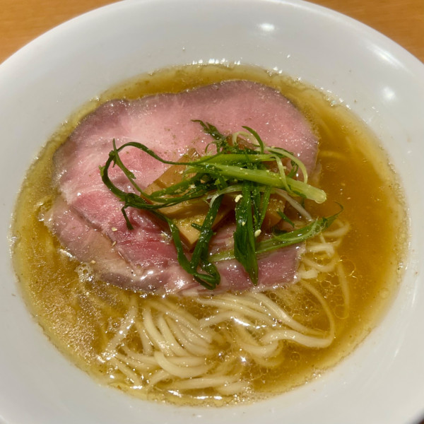 「帆立と山椒の中華そば」@麦の夜明けの写真