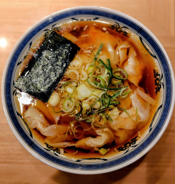 「朝ラー専用ワンタン中華そば 750円」@つじ田 東陽町店の写真