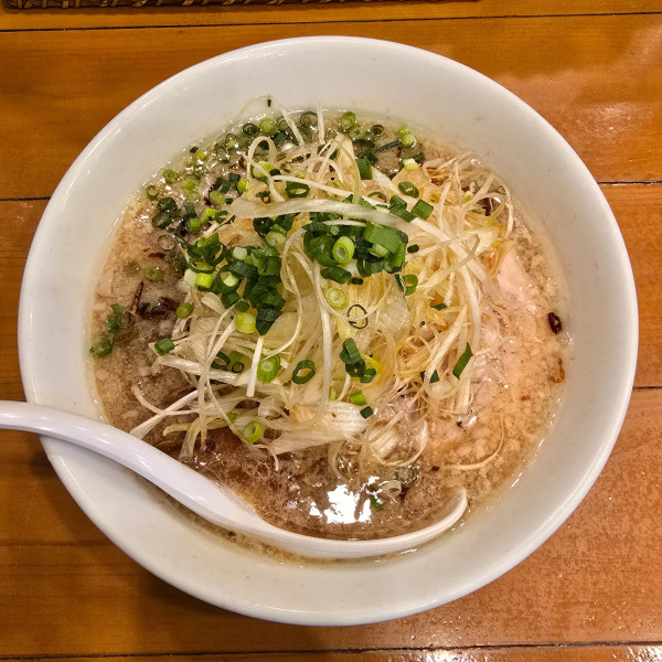 「【年末期間限定】あのネギチャ～シュ～メン」@麺屋 Hulu-luの写真