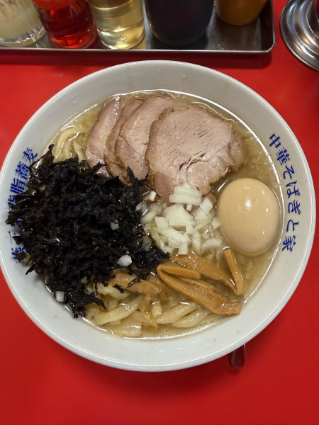 「特製ぎと家の中華そば大盛り」@中華そば136の写真