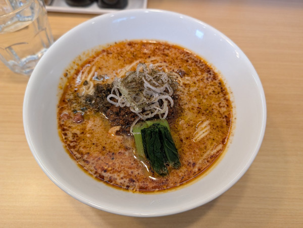 「白濃厚担々麺1080円」@担担麺専門店 微風の写真