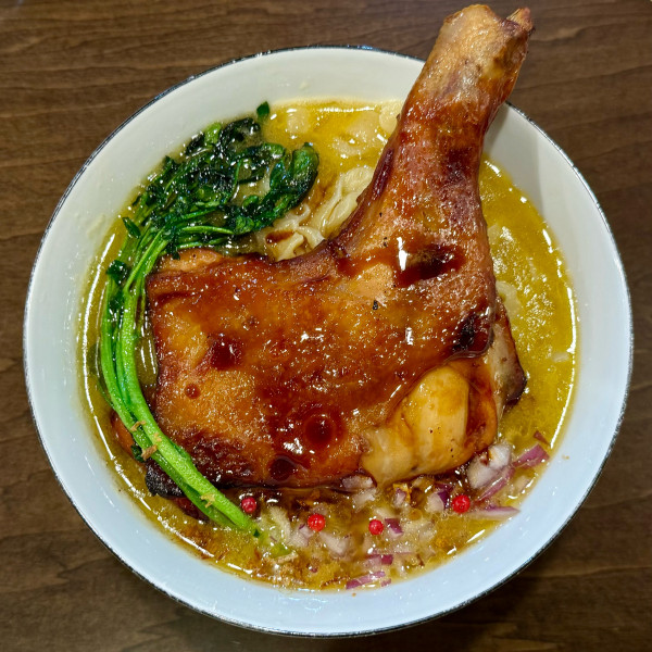 「クリスマスチキンラーメン ¥2,000」@手打麺祭 かめ囲の写真