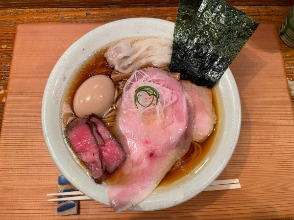 「醤油(¥1,300)+特上トッピング(¥700)」@Homemade Ramen 麦苗の写真