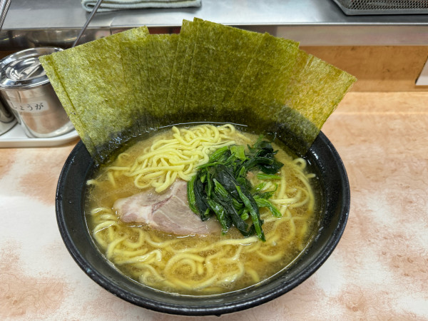 「のりラーメン＋中盛」@川崎家の写真